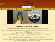 Tablet Screenshot of earthartgems.com